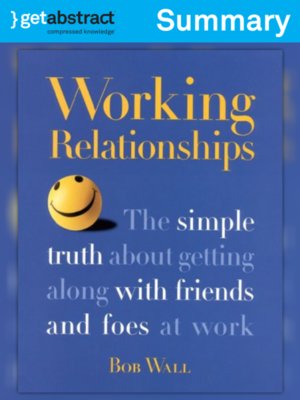 cover image of Working Relationships (Summary)